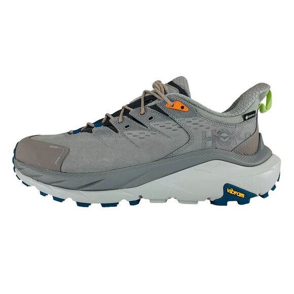 Hoka Kaha 2 Low Gore-Tex Sharkskin Blue Men's Trail Running Shoes 1123190-SBCRL - Picture 1 of 12